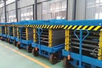 moveable scissor lift to Malaysia 1